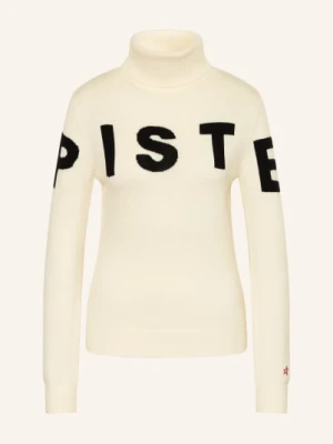 Perfect Moment Sweter Piste Z Wełny Merynosowej weiss