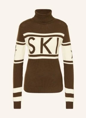 Perfect Moment Sweter Schild Z Wełny Merynosowej braun