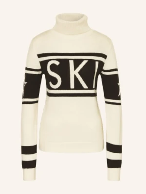 Perfect Moment Sweter Schild Z Wełny Merynosowej weiss