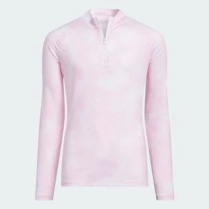 Performance Long Sleeve Printed Polo Shirt Kids Adidas