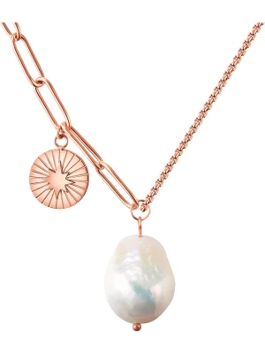 Perldesse Pozłacany naszyjnik z perłą - dł. 40 cm rozmiar: onesize