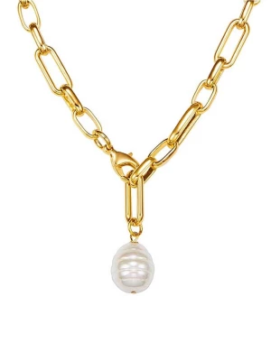 Perldesse Pozłacany naszyjnik z perłą - dł. 42,5 cm rozmiar: onesize
