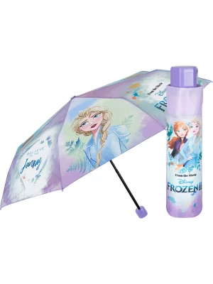 PERLETTI Parasol dziecięcy "Kraina Lodu 2" w kolorze fioletowo-błękitnym - Ø 91 cm rozmiar: onesize