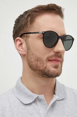 Persol okulary przeciwsłoneczne męskie kolor czarny 0PO3350S