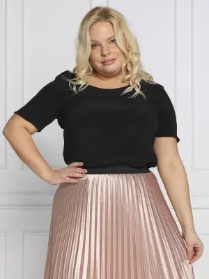 Persona by Marina Rinaldi Bluzka BELLA pluse size | Regular Fit | z dodatkiem jedwabiu