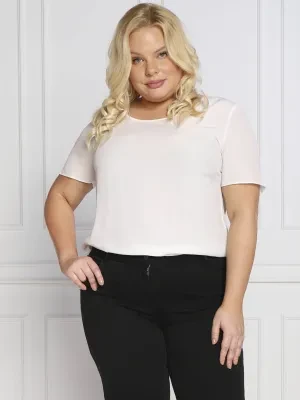 Persona by Marina Rinaldi Bluzka BELLA pluse size | Regular Fit | z dodatkiem jedwabiu