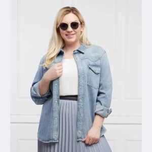 Persona by Marina Rinaldi Koszula FARRO Plus size | Regular Fit | denim