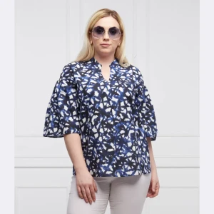 Persona by Marina Rinaldi Koszula FINIRE Plus size | Regular Fit | | z dodatkiem lnu