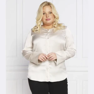 Persona by Marina Rinaldi Satynowa bluzka FASCIA plus size | Regular Fit