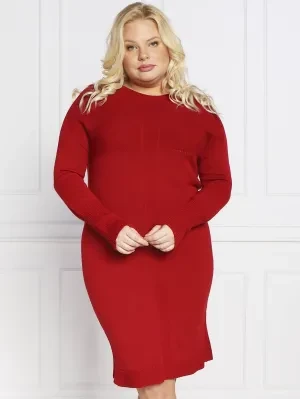 Persona by Marina Rinaldi Sukienka GENESI plus size | z dodatkiem wełny