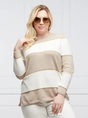 Persona by Marina Rinaldi Sweter ARMENIA Plus size | Regular Fit