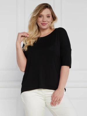 Persona by Marina Rinaldi T-shirt plus size | Oversize fit czarny
