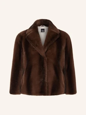Persona Marina Rinaldi Kurtka Ze Sztucznego Futra Etruria braun