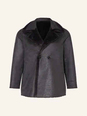 Persona Marina Rinaldi Kurtka Ze Sztucznego Futra Retina, Model Dwustronny grau