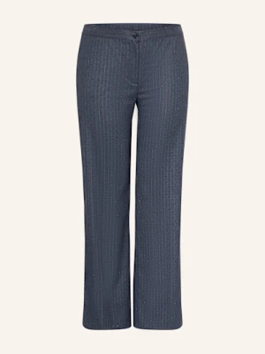 Persona Marina Rinaldi Spodnie Marlena Lembo Z Ozdobnymi Kamykami blau