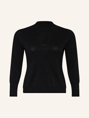 Persona Marina Rinaldi Sweter Zuppa Z Błyszczącą Przędzą schwarz