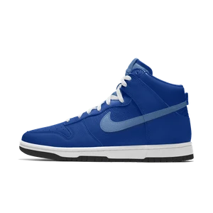 Personalizowane buty damskie Nike Dunk High By You - Wielokolorowe