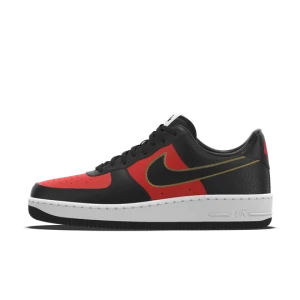 Personalizowane buty męskie Nike Air Force 1 Low By You - Czerwony