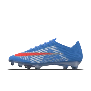 Personalizowane korki piłkarskie z niską cholewką na twardą murawę Nike Mercurial Superfly 11 Elite By You - Niebieski
