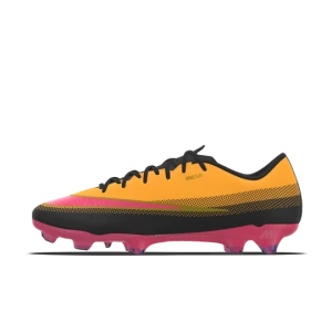 Personalizowane korki piłkarskie z niską cholewką na twardą murawę Nike Mercurial Vapor 17 Academy By You - Wielokolorowe
