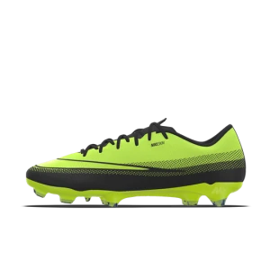 Personalizowane korki piłkarskie z niską cholewką na twardą murawę Nike Mercurial Vapor 17 Academy By You - Zieleń