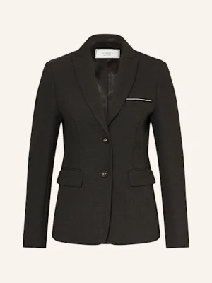 Peserico Blezer Z Ozdobnymi Kamykami grau