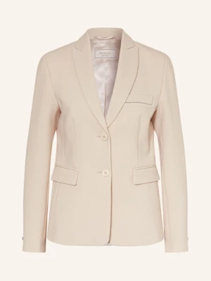 Peserico Blezer Z Ozdobnymi Perełkami beige