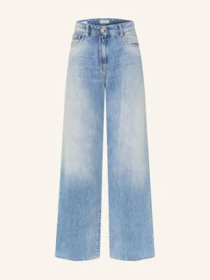 Peserico Dżinsy Z Szerokimi Nogawkami blau