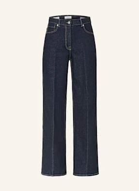 Peserico Jeansy Wide Leg blau