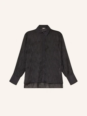 Peserico Koszula Z Satyny schwarz