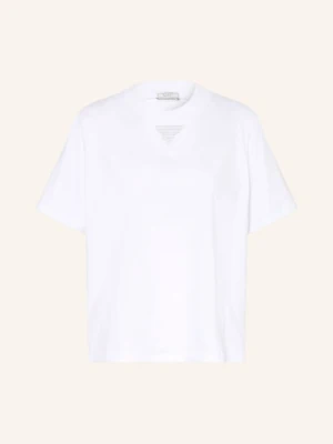 Peserico Koszulka Z Kamieniami Ozdobnymi weiss