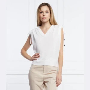 Peserico Lniana bluzka | Regular Fit