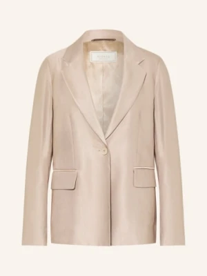 Peserico Marynarka Z Lnu beige