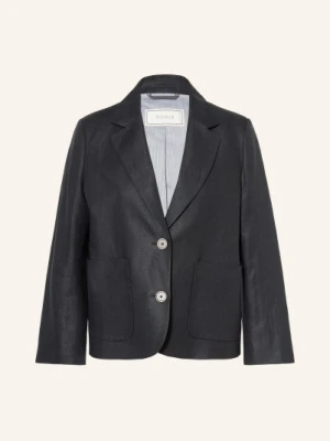 Peserico Płaszcz Z Lnu blau