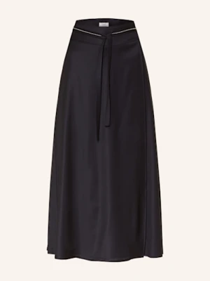 Peserico Spódnica Kopertowa blau