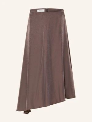 Peserico Spódnica Satynowa braun