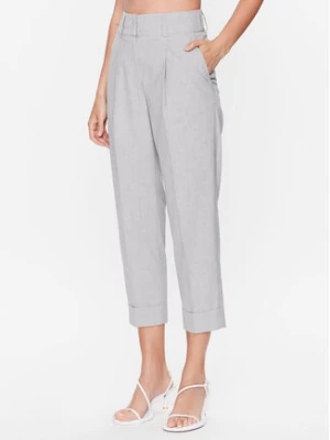 Peserico Spodnie materiałowe P04816V Szary Regular Fit