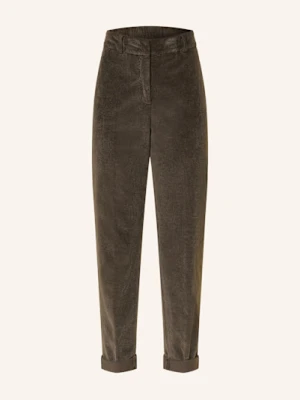 Peserico Spodnie Sztruksowe braun