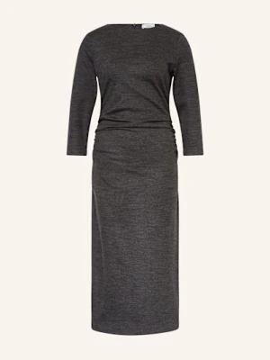 Peserico Sukienka Z Dżerseju Z Rękawami 3/4 grau