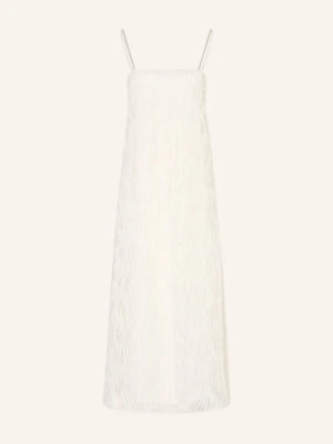 Peserico Sukienka Z Kamieniami Ozdobnymi weiss