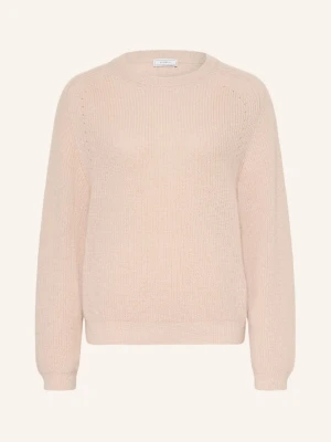 Peserico Sweter Z Alpaki I Cekinami beige