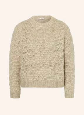 Peserico Sweter Z Dodatkiem Alpaki beige