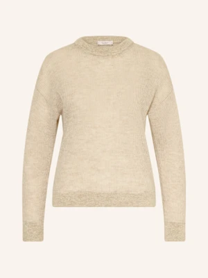 Peserico Sweter Z Dodatkiem Alpaki beige