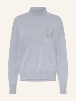 Peserico Sweter Z Kamieniami Ozdobnymi blau
