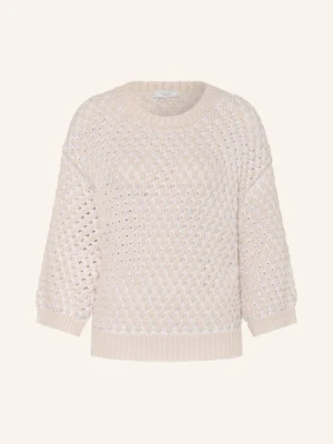 Peserico Sweter Z Rękawami 3/4 beige