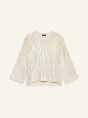 Peserico Sweter Z Rękawem 3/4 I Alpaką beige