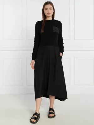 Peserico Wełniana sukienka | z dodatkiem jedwabiu