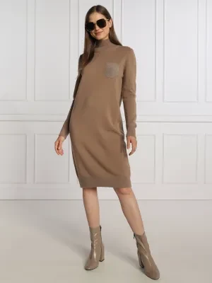 Peserico Wełniana sukienka | z dodatkiem jedwabiu