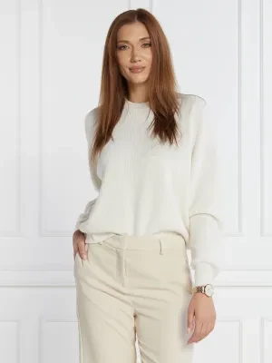 Peserico Wełniany sweter | Regular Fit | z dodatkiem jedwabiu