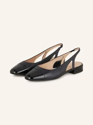 Peter Kaiser Baleriny Z Odkrytą Piętą Torino blau